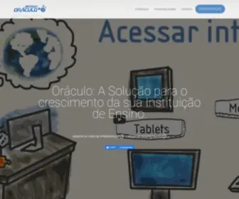 Alfamaoraculo.com.br(O melhor gestor de ensino a distancia do Brasil) Screenshot