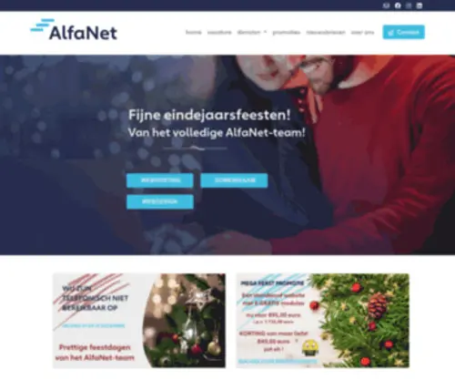 Alfanet.be(Hosting) Screenshot