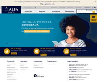 Alfanet.com.br(Alfa Net) Screenshot
