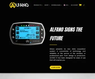 Alfano.be(Redirection HTML) Screenshot