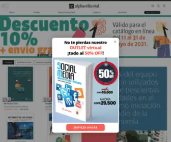 Alfaomega.com.co(Alpha Editorial Alfaomega Colombiana) Screenshot