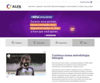 Alfaonline.com.br(Colégio Alfa) Screenshot