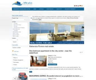 Alfaplus-Makarska.com(ALFA PLUS Makarska) Screenshot