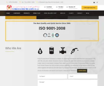 Alfarajioil.com(Best Oil Trading and Supplier company in UAE) Screenshot