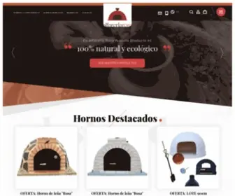 Alfareriarosa.com(Hornos de Leña) Screenshot