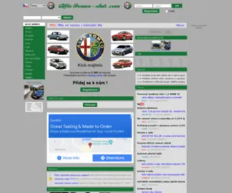 Alfaromeo-Club.com(Alfa Romeo klub) Screenshot
