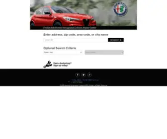 Alfaromeocertifiedshop.com(Certified Collision Care Provider) Screenshot