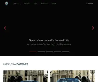 Alfaromeo.cl(Alfa Romeo Chile) Screenshot