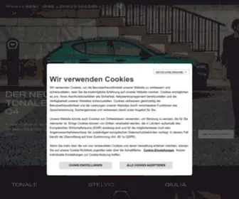 Alfaromeo.de(Alfa Romeo Offizielle Website) Screenshot