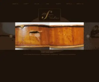 Alfaroviolins.com(Alfaro Violins) Screenshot