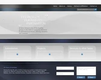 Alfarragroup.com(Al Farra Group) Screenshot