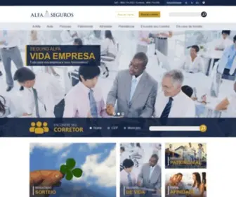 Alfaseguradora.com.br(Alfa Seguradora) Screenshot