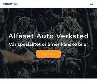 Alfasetautoverksted.no(Alfasetautoverksted) Screenshot