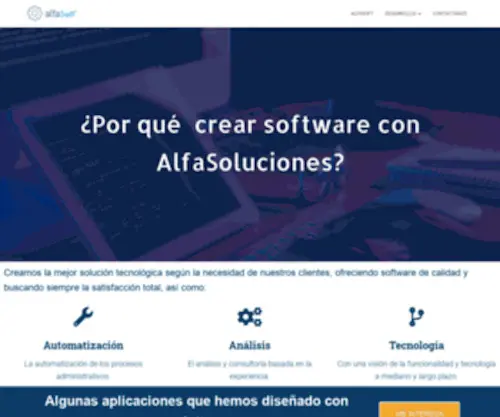 Alfasoft.com.mx(Alfasoft WordPress) Screenshot