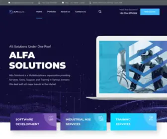 Alfasolutions.com.pk(All Solutions Under One Roof) Screenshot