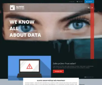 Alfatec.hr(Alfatec Group) Screenshot