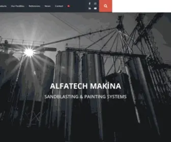 Alfatechmakina.com(Ana Sayfa) Screenshot