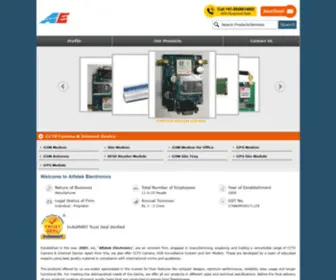 Alfatekelectronics.com(Alfatek Electronics) Screenshot