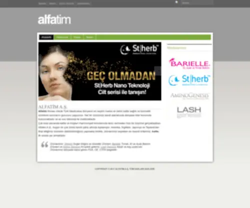 Alfatim.com.tr(Anasayfa) Screenshot
