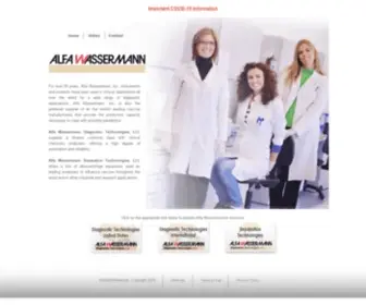 Alfawassermannus.com(Alfa Wassermann) Screenshot