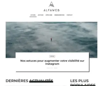 Alfaweb.fr(Webmarketing, SEO et référencement) Screenshot