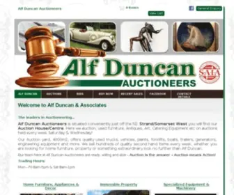 Alfduncan.co.za(Alf Duncan Auctioneers) Screenshot