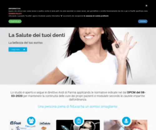 Alfieridentista.it(Dentista Demontis dott.Alessandro Parma) Screenshot