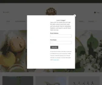 Alfiestreasures.com(Create an Ecommerce Website and Sell Online) Screenshot