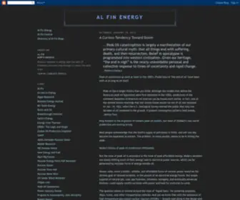 Alfin2300.blogspot.com(Al Fin Energy) Screenshot