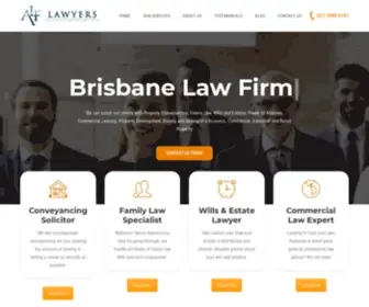 Alflawyers.com.au(Conveyancing Lawyers & Family Solicitors Brisbane) Screenshot