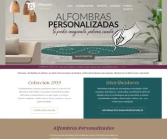 Alfombrashispania.com(Alfombras Hispania) Screenshot