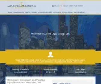 Alfordlegalgroup.com(Alford Legal Group) Screenshot