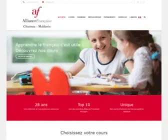 ALFR.md(L'Alliance Française de Moldavie) Screenshot