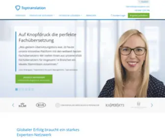 Alfra-Uebersetzungen.de(Übersetzungsbüro Toptranslation) Screenshot