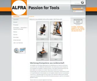 Alfra.de(Werkzeug-Kompetenz aus Leidenschaft) Screenshot