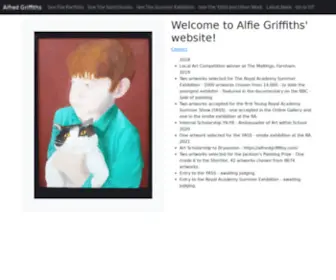 Alfredgriffiths.com(Alfred Griffiths Artist Painter) Screenshot