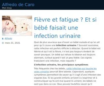 Alfredodecaro.com(Mon blog) Screenshot