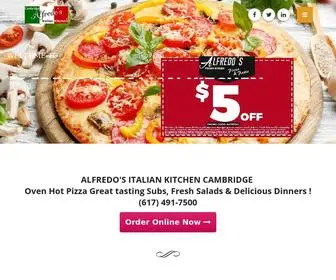 Alfredoscambridge.com(Alfredo's Italian Kitchen Cambridge) Screenshot