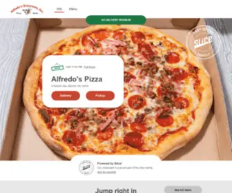 Alfredospizzamorton.com(Alfredo's Pizza) Screenshot