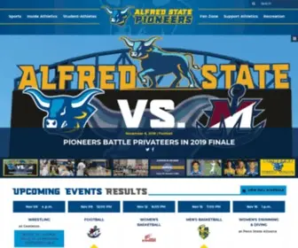 Alfredstateathletics.com(Alfred State Athletics Home) Screenshot