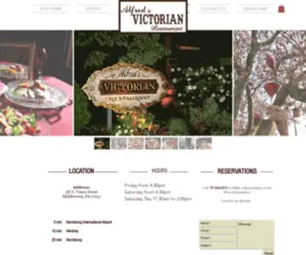 Alfredsvictorian.com(Alfred's Victorian Restaurant) Screenshot