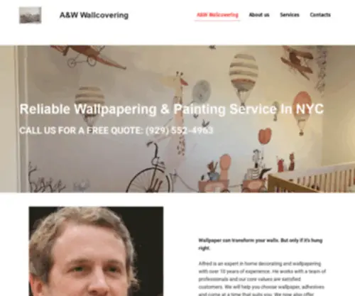 Alfredswallpaper.com(A&W Wallcovering) Screenshot