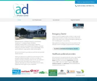 Alfredtondental.com.au(Home) Screenshot