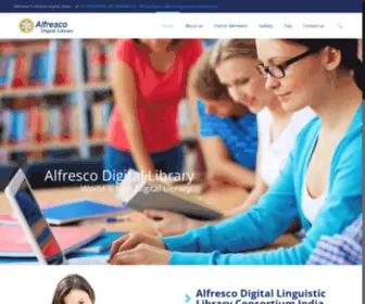 Alfrescodigitallibrary.com(Alfresco Digital Library the Best Online Digital Library Across Global) Screenshot