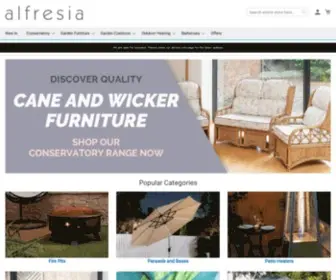 Alfresia.co.uk(The Outdoor Living Specialist) Screenshot