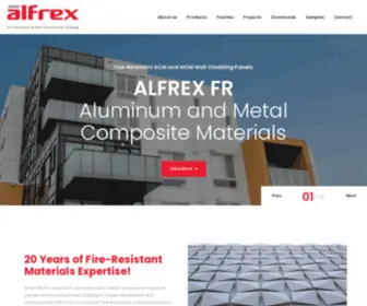 Alfrexusa.com(Alfrex) Screenshot