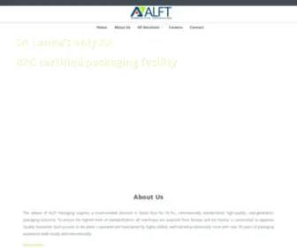ALFT.lk(ALFT Packaging (PVT) Ltd) Screenshot