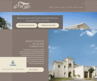 Alfurjan.com(Al Furjan) Screenshot