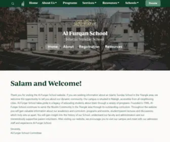 Alfurqanschool.com(The Al) Screenshot
