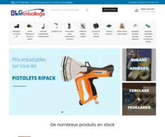 ALG-Emballage.com(ALG Emballage) Screenshot